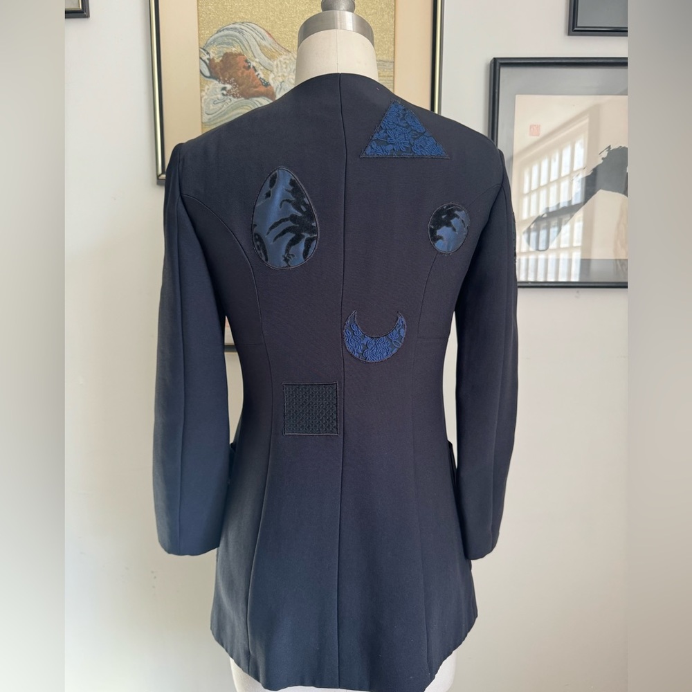 Love Moschino Cheap And Chic Patchwork Blazer 6 - image 4